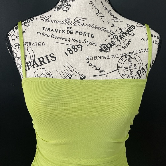 FOREVER 21 Lime Green Midi Bodycon Dress - Picture 2 of 3